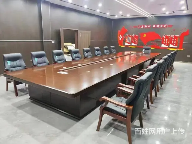 会议沙发电脑桌员工椅保密柜文件柜智能密集架云飞家具 - 图片 8