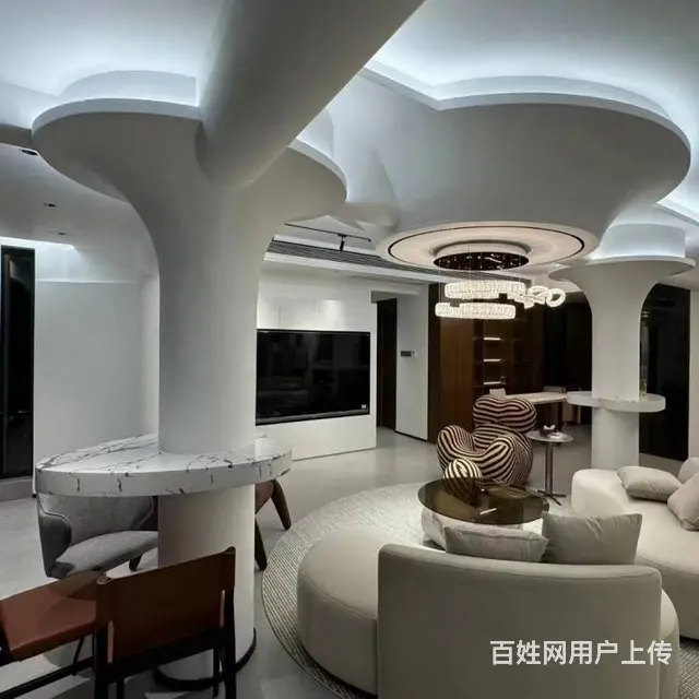 广州GRG石膏柱子定制GRG异形天花吊顶造型厂家 - 图片 2