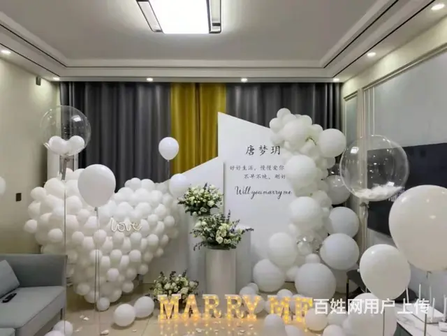 泉州求婚布置 晋江表白布置 南安宝宝宴 石狮气球 - 图片 1