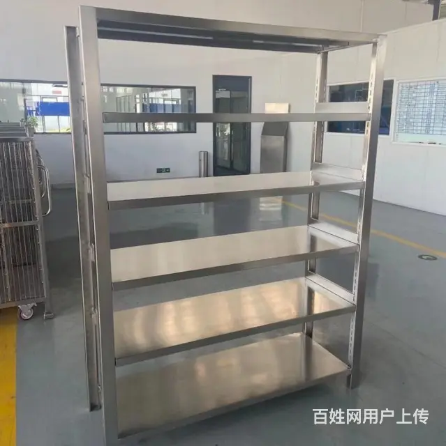 博古架仓储货架，超市货架，钢木结合货架，支持定制 - 图片 9