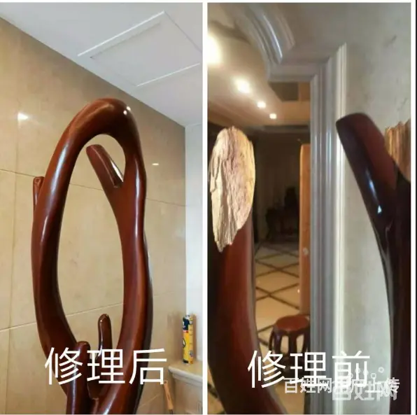 咸阳专业家具补漆 皮革破损维修，沙发翻新 家具贴膜 - 图片 5