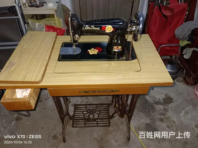 【搞定了！】蜜蜂牌老式缝纫机怀旧，150元 - 图片 2