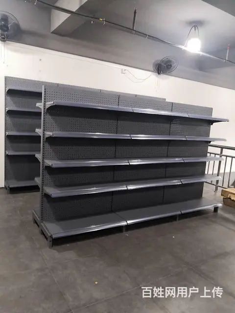 厦门二手货架超市货架洞洞板置物架多层组合铁架 - 图片 2