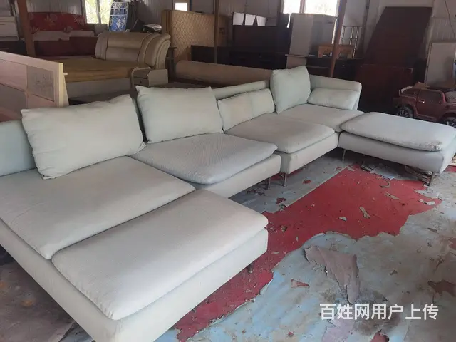 出售二手沙发，宜家布艺沙发4米 - 图片 3