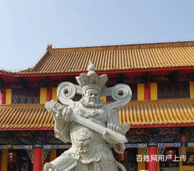 四大天王#寺庙人物雕塑#护法天神 - 图片 2