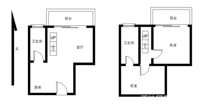 华美空间旁保税区古龙公寓二房出租 - 图片 8