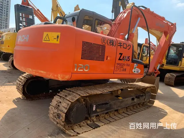 低价转让二手挖掘机日立120，性能完美，价格便宜急 - 图片 1