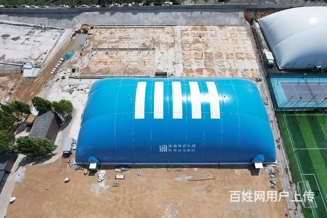 充气膜厂家，羽毛球气膜训练馆，体育馆膜结构工程设计 - 图片 5