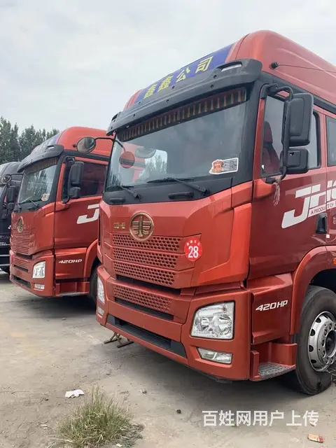 急售二手解放JH6牵引车，460 国五排放，包提档 - 图片 6