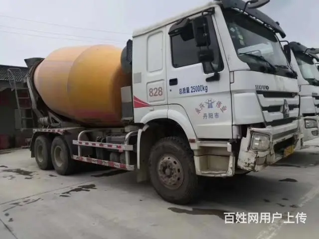 转让14年国四豪沃大12拉14方二手搅拌罐车 - 图片 2