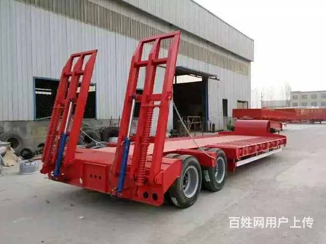 全车定制挖掘机拖板车 2桥3桥 - 图片 5