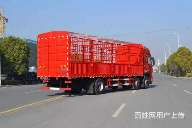 前四后八9.6米仓栏载货车 前四后四高栏车价格多少 - 图片 11