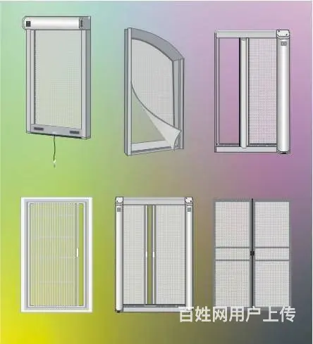 蜀山区安装纱窗纱门/更换纱网防蚊 - 图片