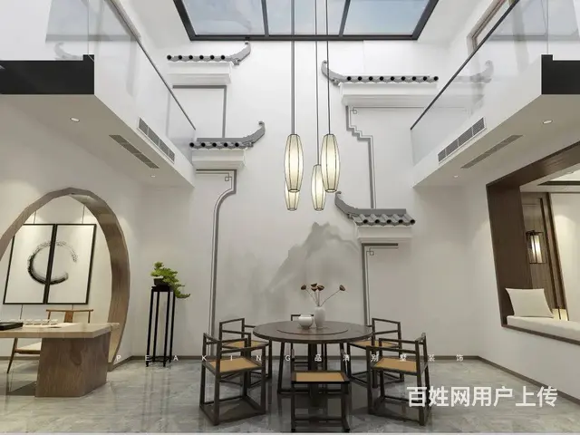 别墅装修 | 575㎡新中式风格案例赏析 - 图片 3