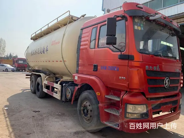 急转15年二手德龙散装水泥罐车 国四 270马力 - 图片 1
