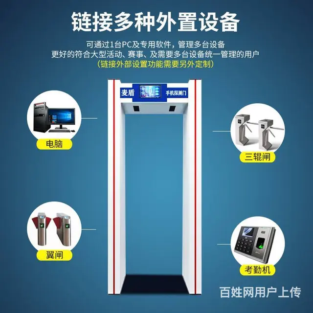 广州保密单位手机安检门，违禁品安检门智能安检门销售 - 图片 4