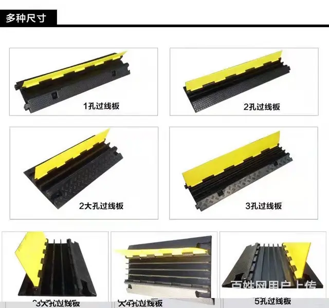 哈尔滨批发盖板减速带线槽减速过线槽过线板。 - 图片 2