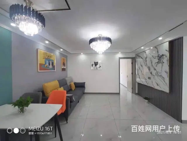 汉口街大坝水上公园南门外里3楼79平3室南北通新装地暖可贷款 - 图片 6