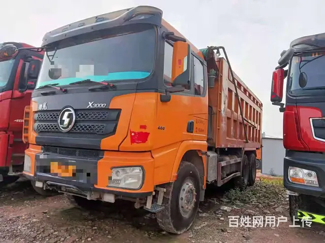 德龙X3000后八轮自卸车6米2货厢19年11月 - 图片 2