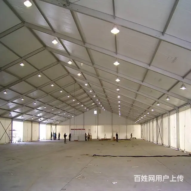 铝合金仓储篷房租赁销售均可库存充足大跨度内部无立柱 - 图片 3