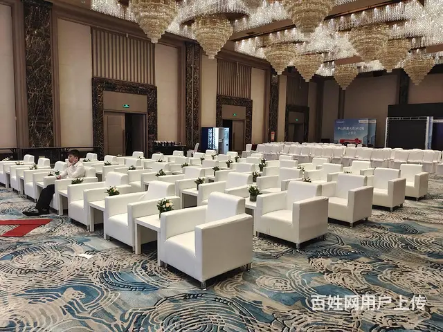 广州单人沙发租赁，白色沙发出租 - 图片 10