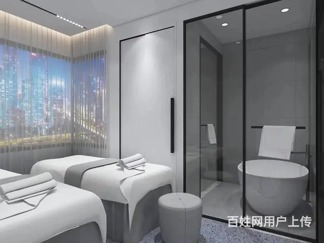 滨江西兴上下两层正规社区底商小区围绕美容养生馆转让 - 图片 1