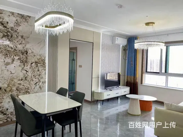 马克公寓 1室1厅1卫 电梯房 南北通透 精装修 拎包入住 - 图片 1