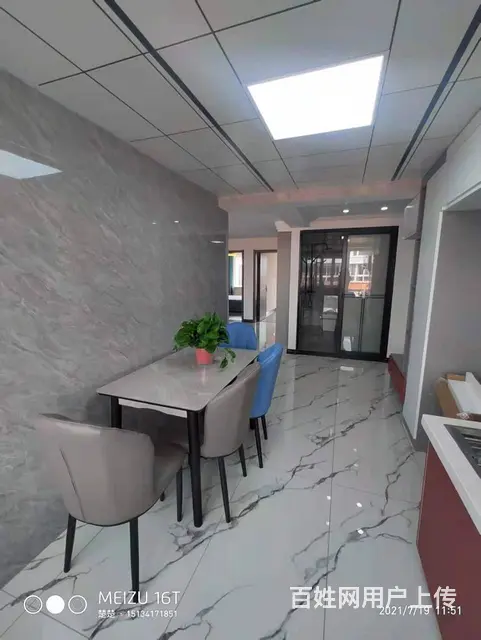 白楼早市龙江南里凌波家园5楼106平南北通精装地暖带家具可贷 - 图片 10