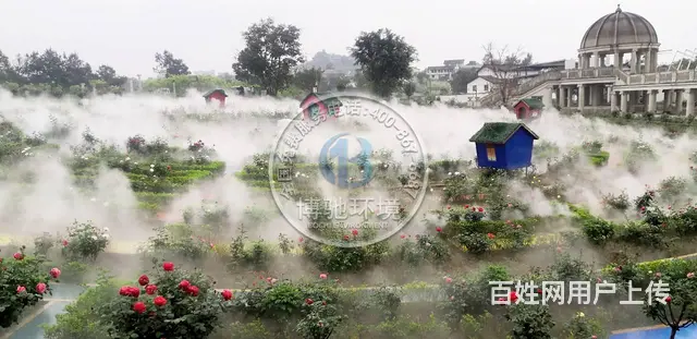 售楼部水雾设备响应环保绿色工程/2022推荐博驰 - 图片 2