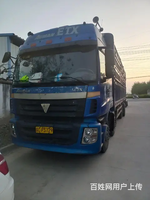 急售欧曼前四后六高栏货车，个人车 - 图片 2