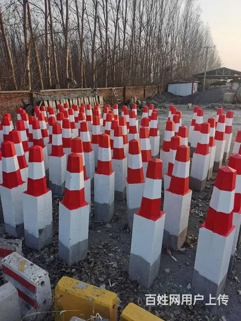 沈阳隔离墩厂家混凝土防撞墩里程碑百米桩警示柱批发 - 图片 9