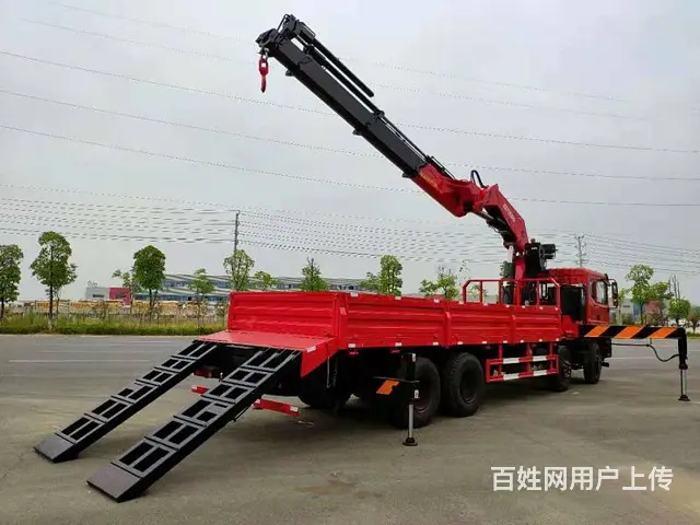 东风25吨折臂平板随车吊 厂家地址在哪儿 - 图片 6