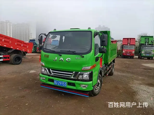 南充国五江淮骏铃3.6米蓝牌自卸车 - 图片 2