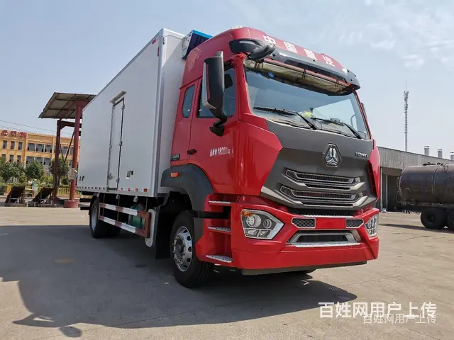 湛江 重汽豪瀚6.8米冷藏车 物流配送冷链车 - 图片 1