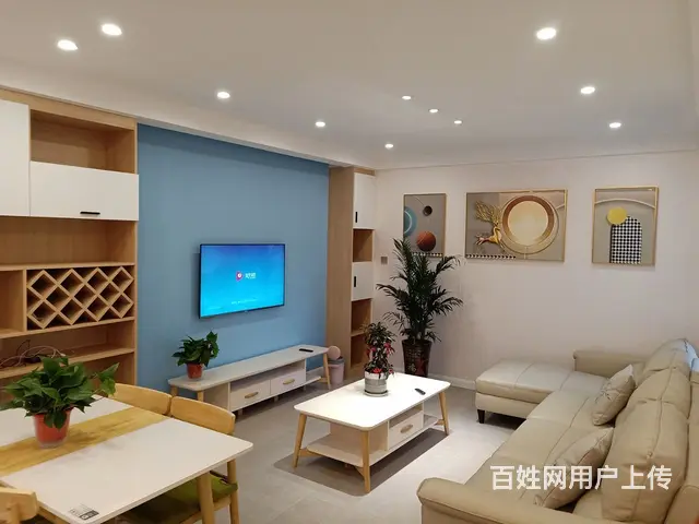 雨润广场电梯房11楼，2室2厅，豪华装修未住人，有钥匙，双校 - 图片 2