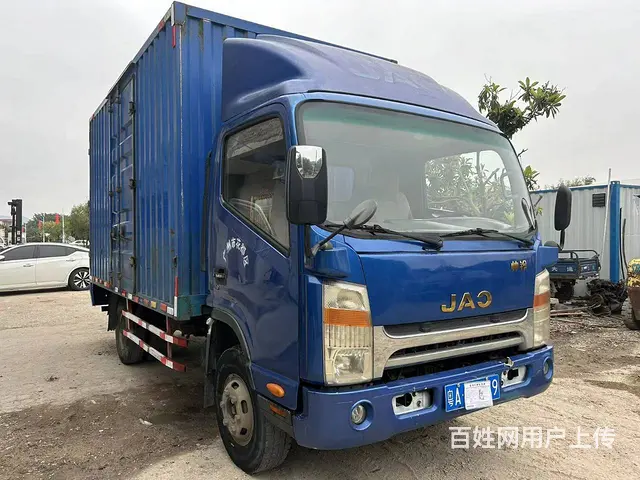 精品2014年江淮帅铃单排双轮4米2厢式货车 - 图片 3