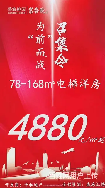 石岛碧海桃园书香院，一线海景，周边繁华，成熟小区 - 图片 5