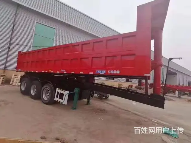 ​8米-11米一体标准后翻半挂车整车车身全车高强板 - 图片 3