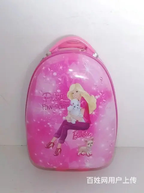 儿童行李箱小型卡通拉杆箱小学幼儿园女孩礼物拖拉箱 - 图片 1