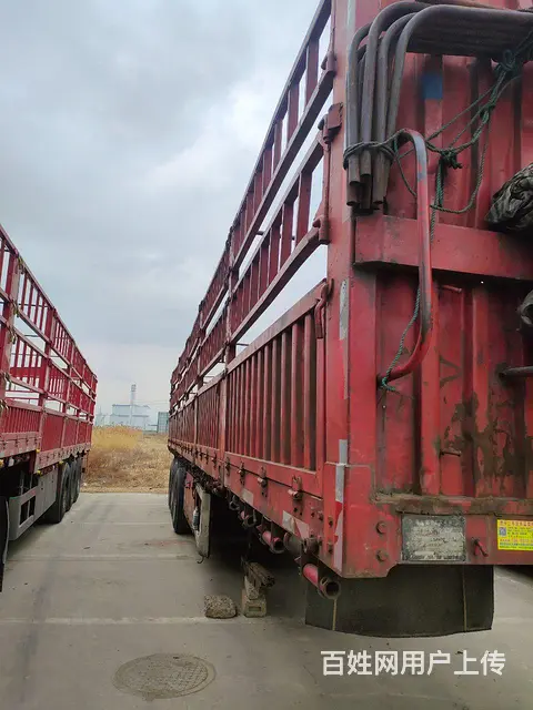 半挂车 13米2.55米.1.6高直板高栏， - 图片 2