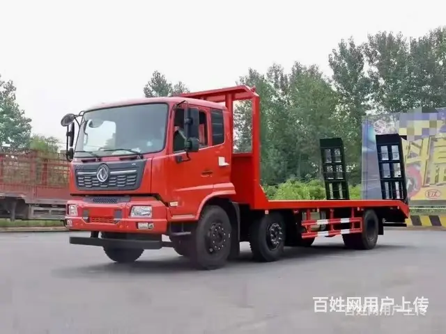 东风天锦小三轴法士特8档挖机平板车 拖板车 高速不超载 - 图片 10