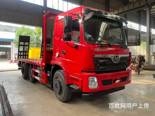 三环昊龙提升桥平板车 拉大挖机拖车 运输拖车 - 图片 3