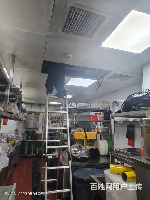昆山花桥饭店厨房油烟机净化器清洗风机清洗 - 图片 2