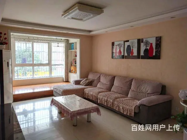 永福城一楼两室两厅家具家电齐全拎包就可以住 - 图片 1