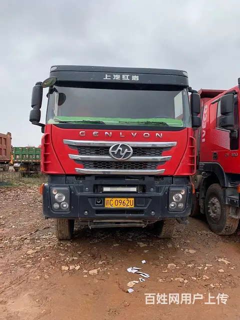 出售红岩杰狮前四后八轮自卸车8米2 8米6工程车 - 图片 2