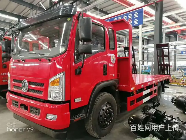 拉120挖掘机东风5.4米平板拖车玉柴160马力 - 图片 9