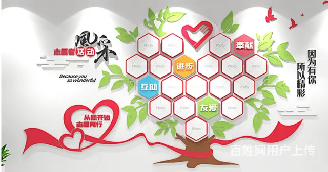 九江专业形象墙展示墙宣传墙设计安装质量可靠售后无忧 - 图片 4