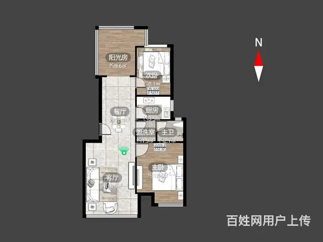清水湾花园一期 3室2厅 精装修 - 图片 11