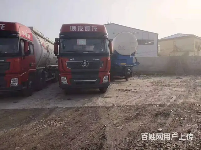 出售二手德龙散装水泥罐车 50方罐430马力国五 - 图片 3