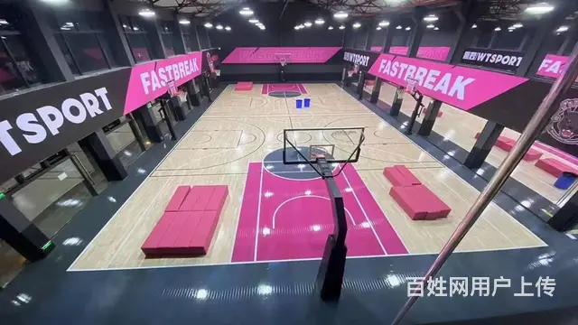 东三省篮球馆运动木地板清洁养护，打磨翻新，球馆设计 - 图片 5